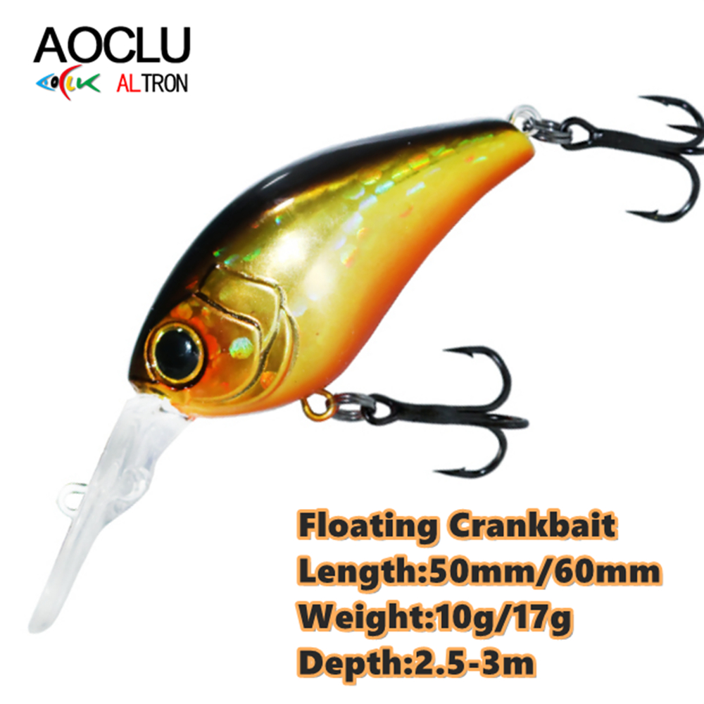 Fishing Lure Topwater - Aoclu-isca minnow flutuante, 50mm, 10g, 60mm,