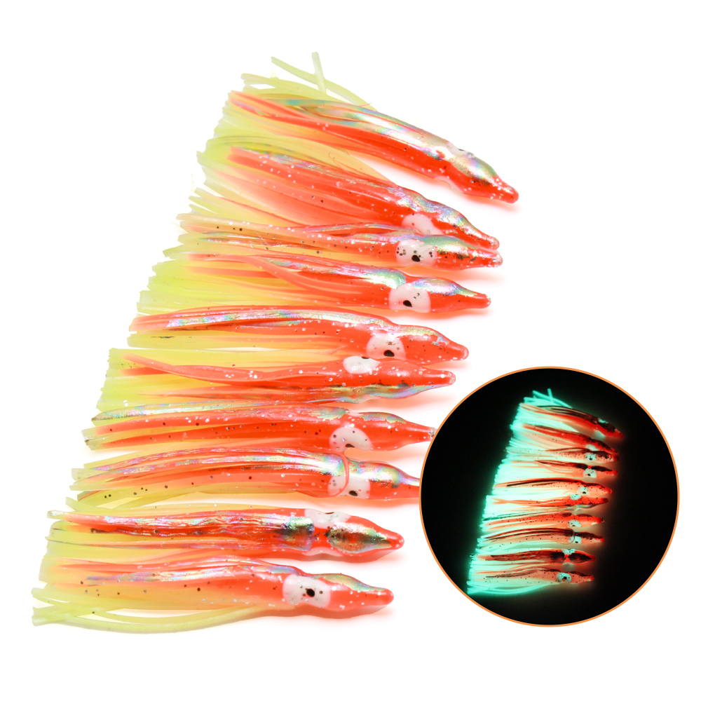 Fishing Lure Buzzbait - 10 Peças Iscas Artificiais de Silicone