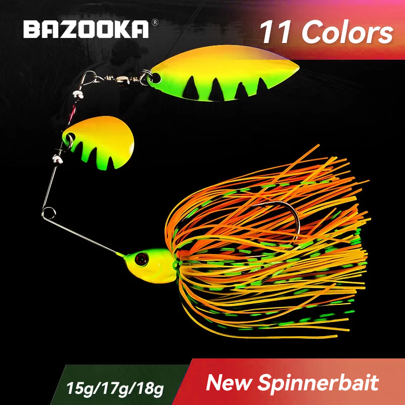Fishing Lure Swimbait - Bazooka 15g 18g spinnerbait isca de