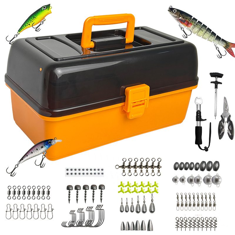 Fishing Lure Box - Conjunto de 547 Peças de Iscas