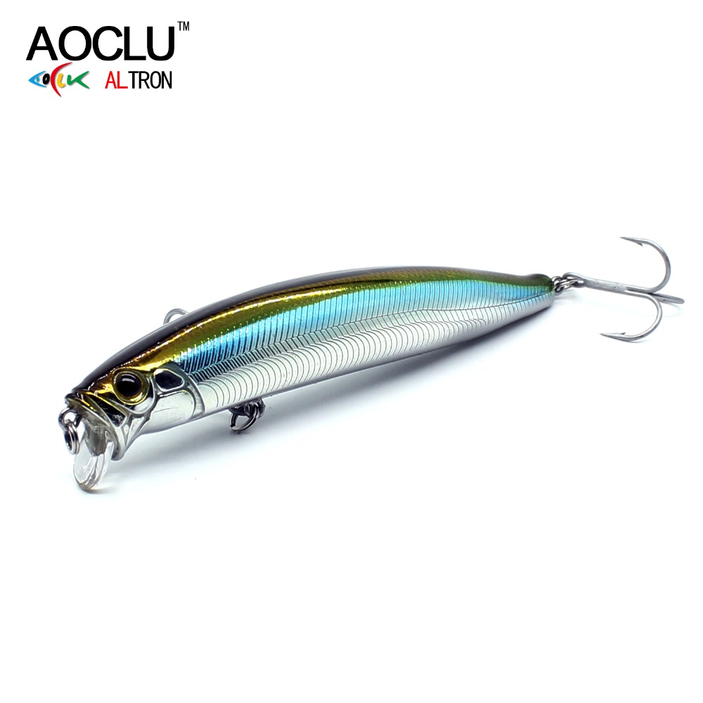 Fishing Lure Topwater - Aoclu seabass assassino flutuante wobbler 105mm