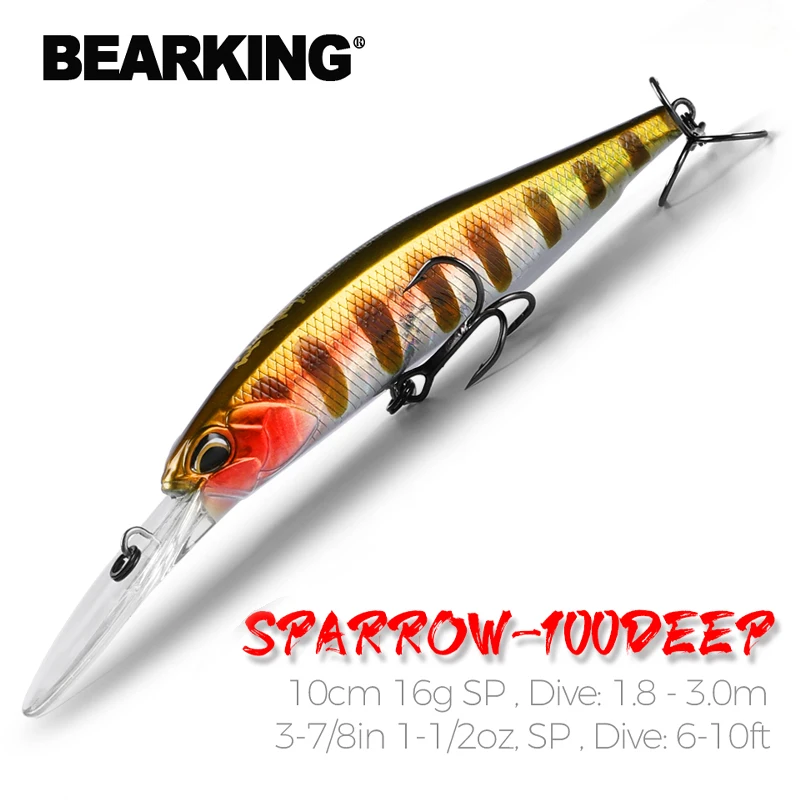 Fishing Lure Jerkbait - Bearking 10cm 16g super ímã sistema