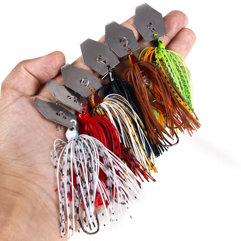 Fishing Lure Swimbait - 6 pçs/set chatterbait iscas de pesca