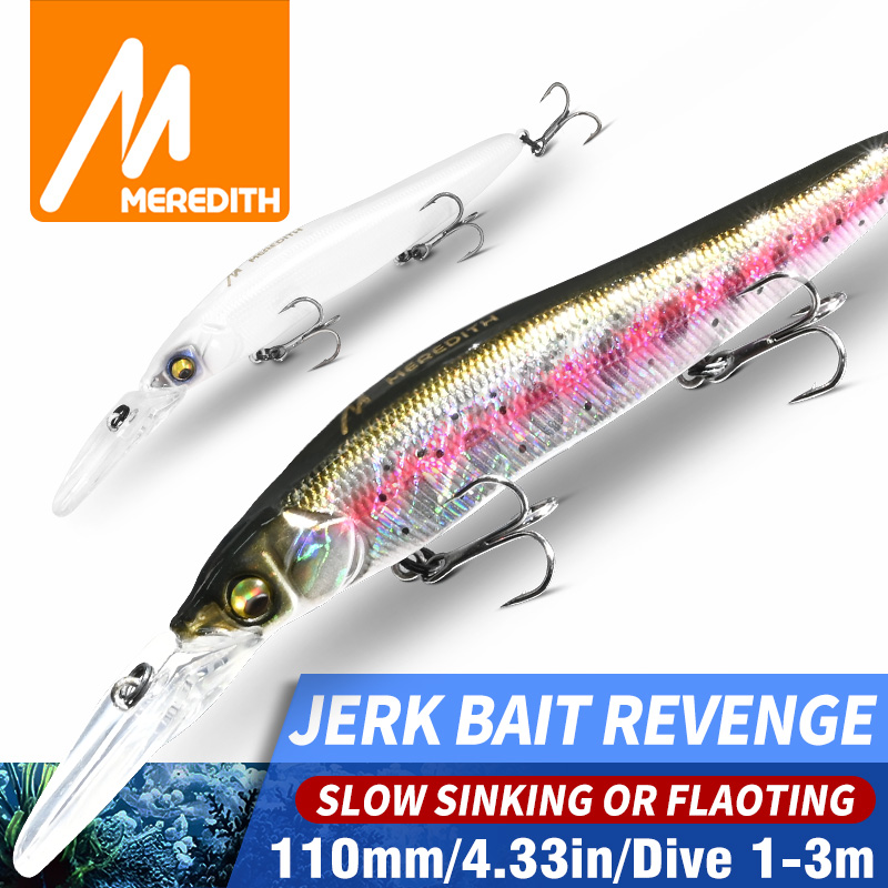 Fishing Lure Jerkbait - Iscas de Pesca Artificiais Rígidas MEREDITH