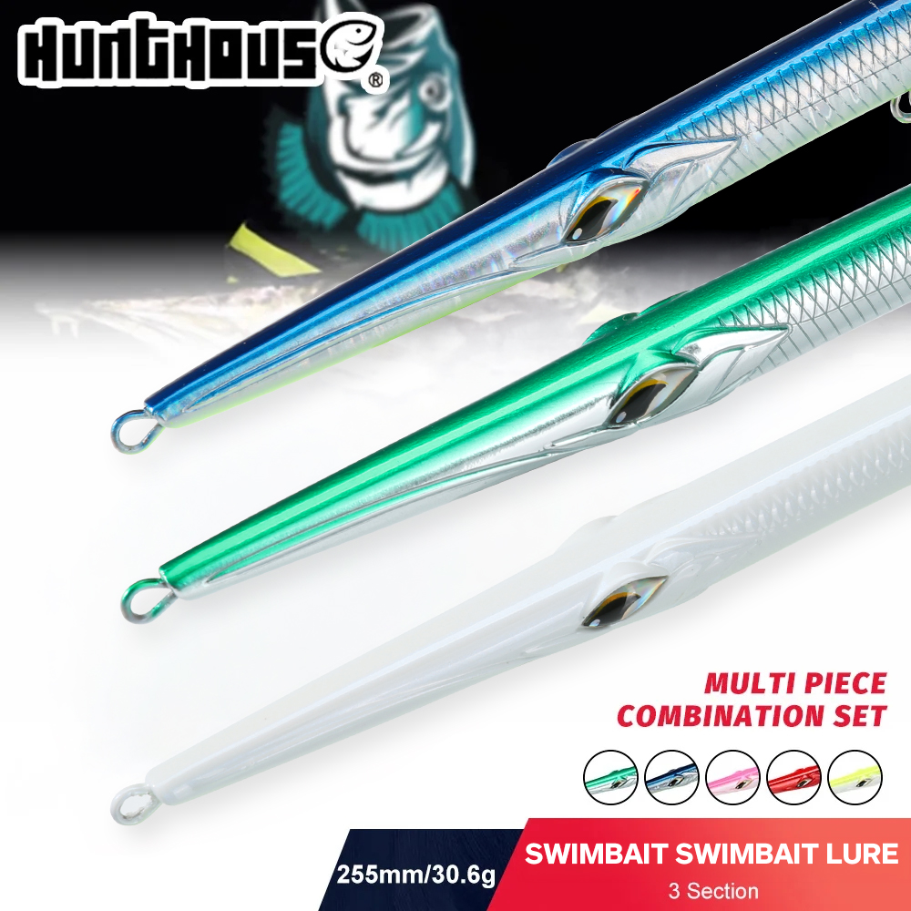 Fishing Lure Swimbait - Isca Artificial Hunthouse 3PCS Swimbait 255