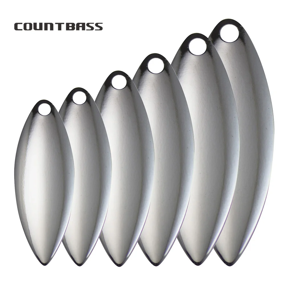 Fishing Lure Spinnerbait - Countbass 50 peças tamanho 1-6 lâminas