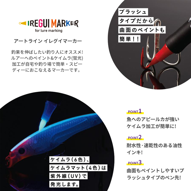 Nova Caneta de Tinta Fluoresce - Fishing Lure Kit avaliação e preço