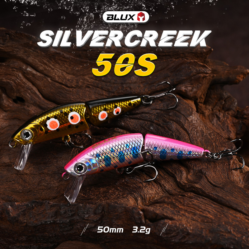 BLUX DR. Minnow Joint 50S Swim - Fishing Lure Swimbait avaliação e preço