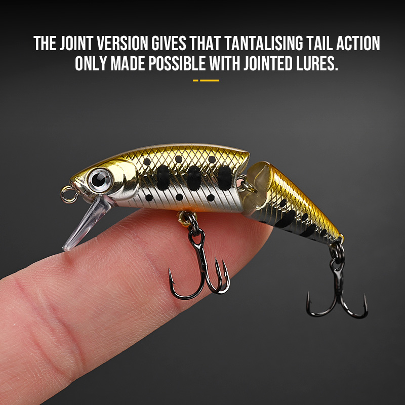 BLUX DR. Minnow Joint 50S Swim - Fishing Lure Swimbait avaliação e preço