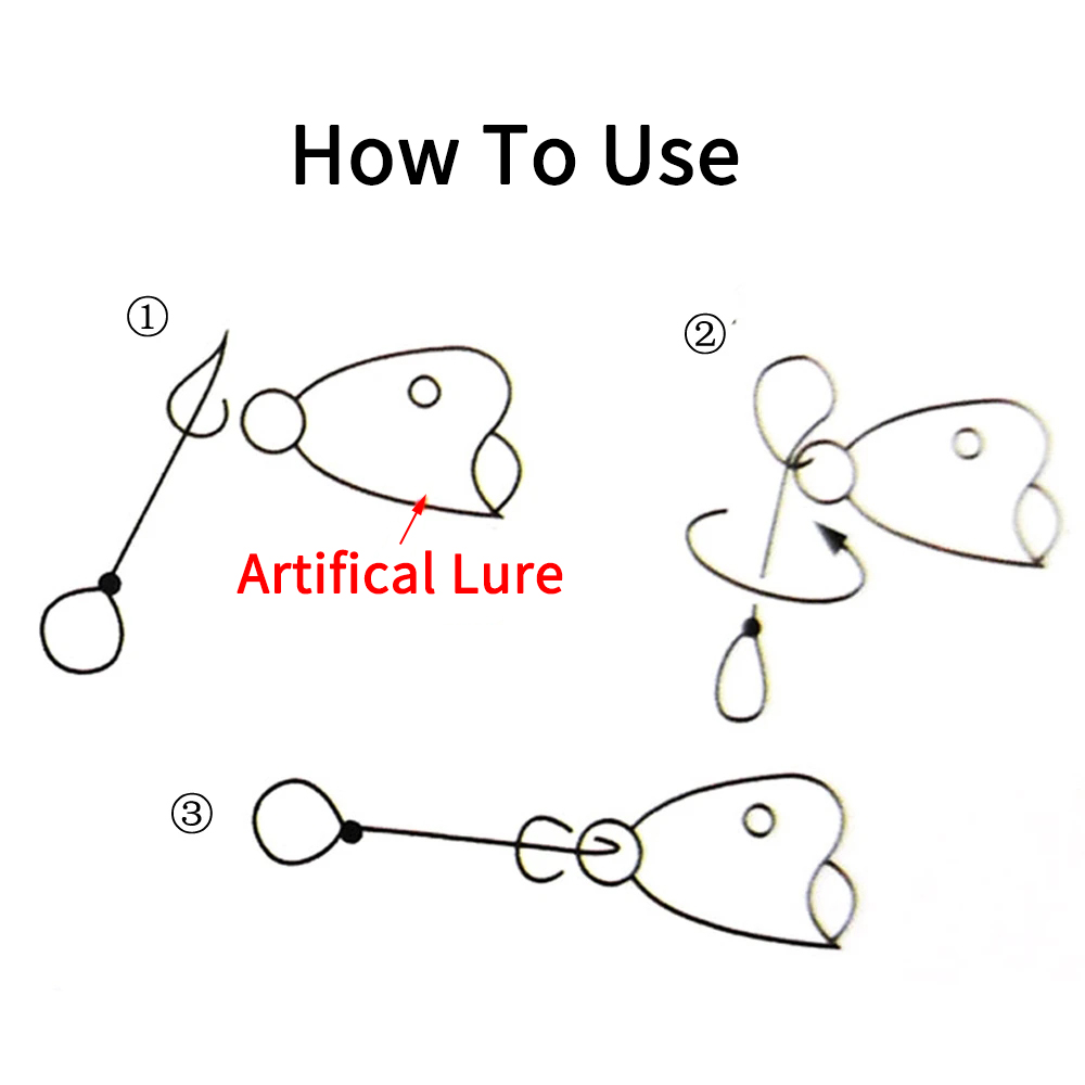 50 Peças de Clipes de Mola de  - Fishing Lure Accessories avaliação e preço