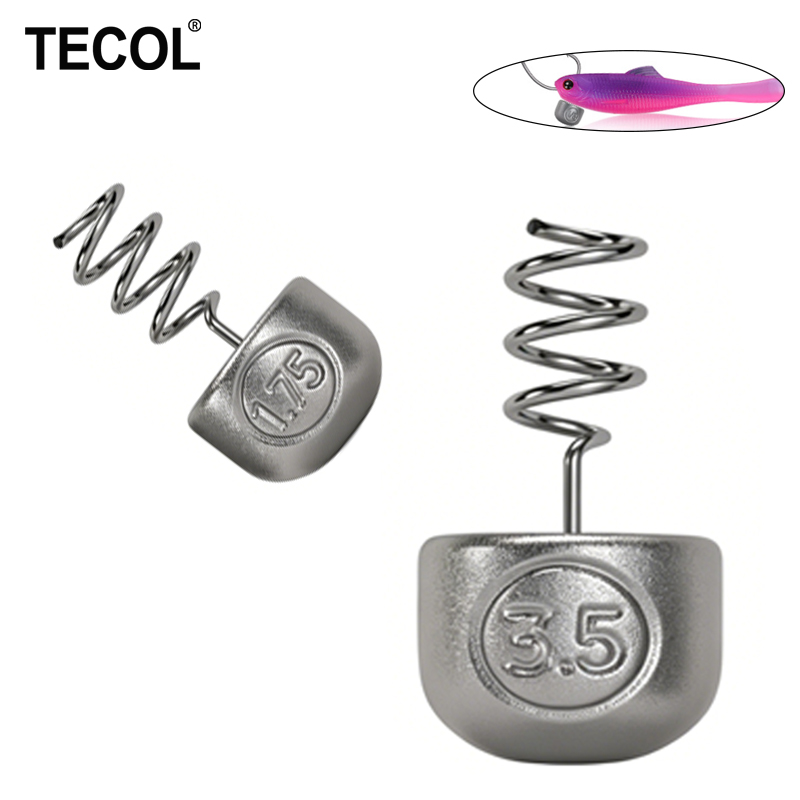 TECOL 1G 1.75G 2.7G 3.5G Peso  - Fishing Lure Accessories avaliação e preço