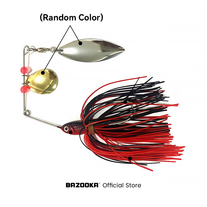 Bazooka 15g 18g spinnerbait is - Fishing Lure Swimbait avaliação e preço