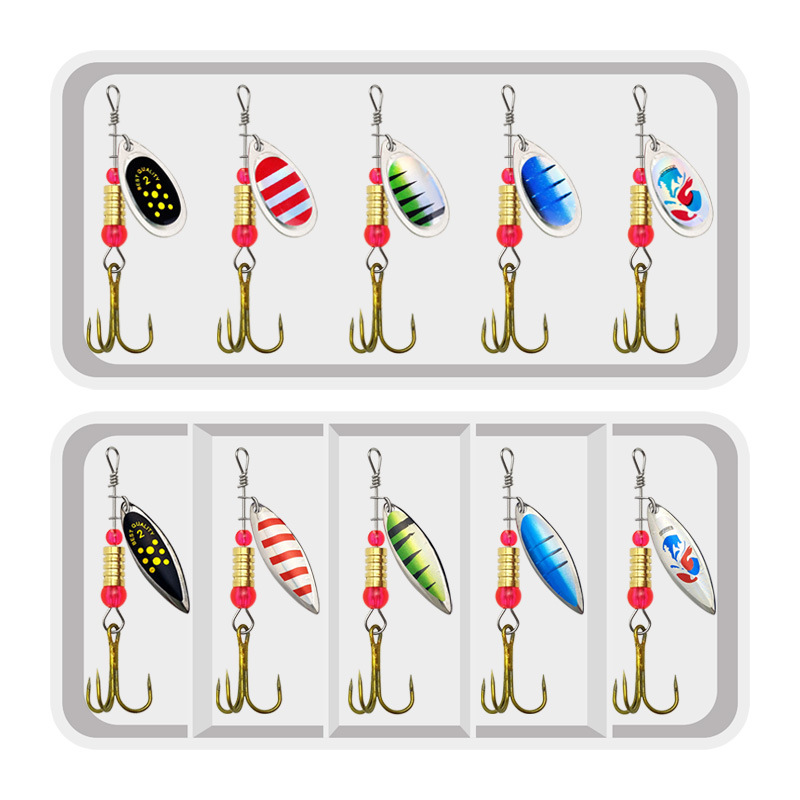 Isca de pesca giratória colher - Fishing Lure Spinner avaliação e preço