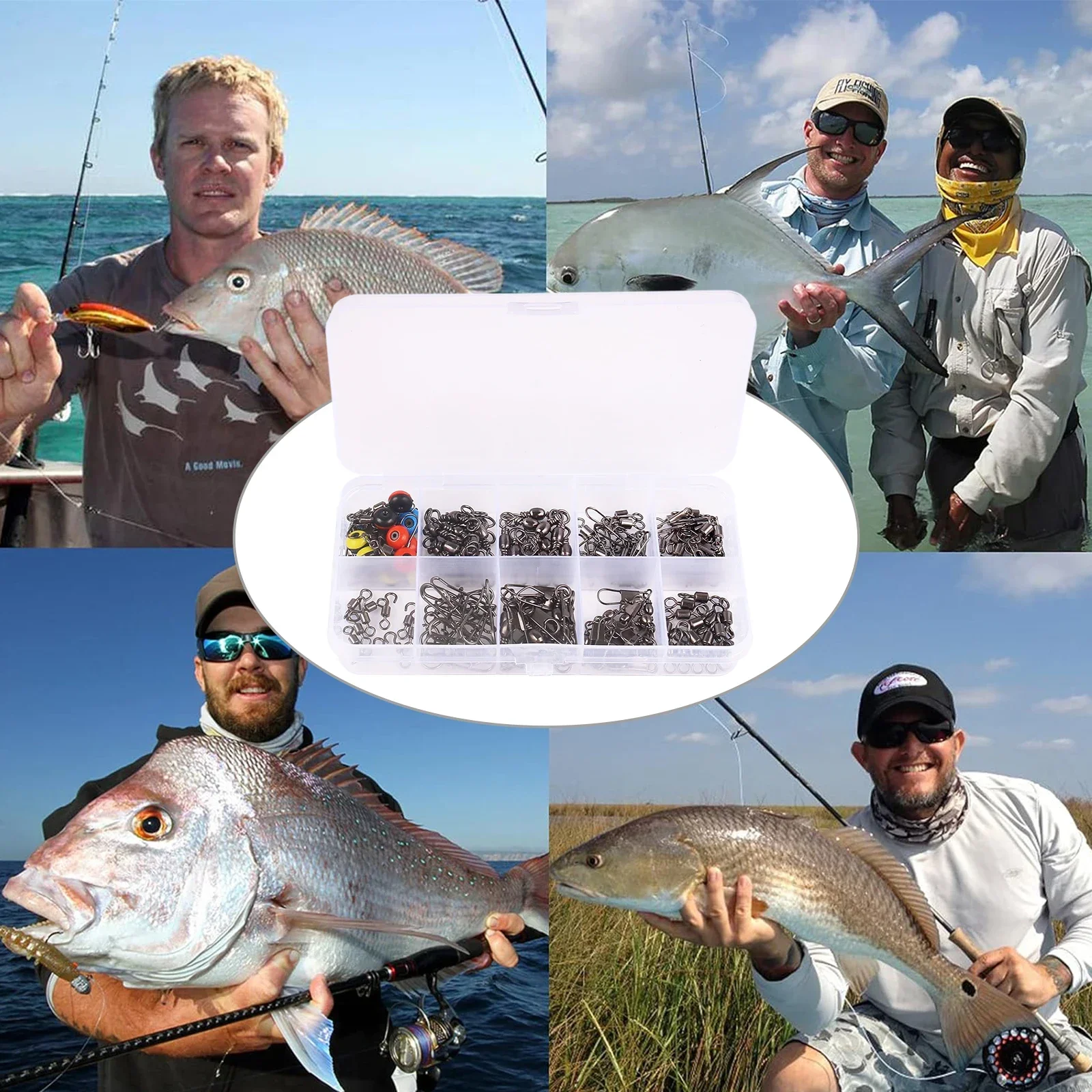 Kit de conectores giratórios d - Fishing Lure Making Kit avaliação e preço