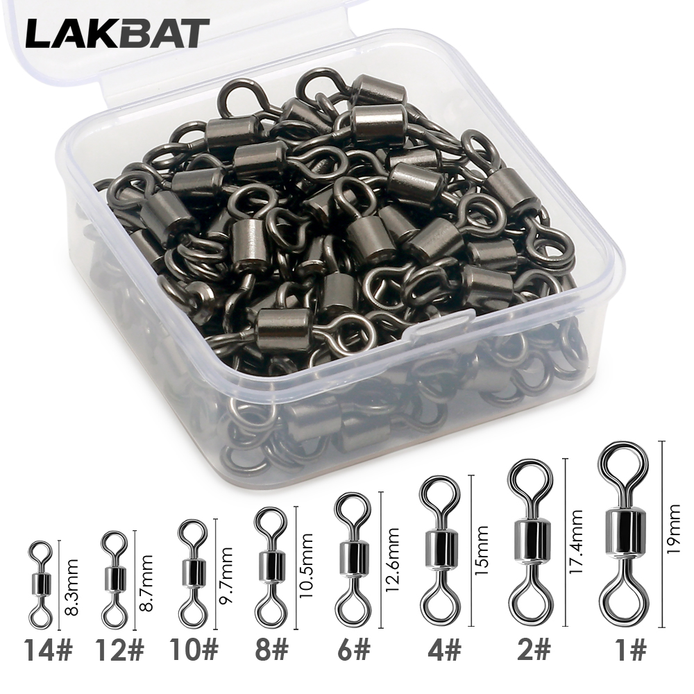 100 Peças Giradores de Pesca e - Fishing Lure Spinner avaliação e preço