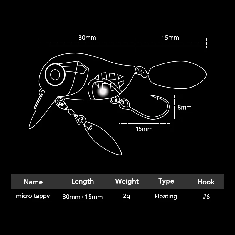 Micro Crankbaits Flutuantes, I - Fishing Lure Crankbait avaliação e preço