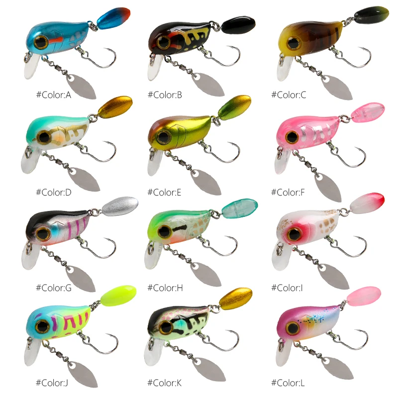 Micro Crankbaits Flutuantes, I - Fishing Lure Crankbait avaliação e preço