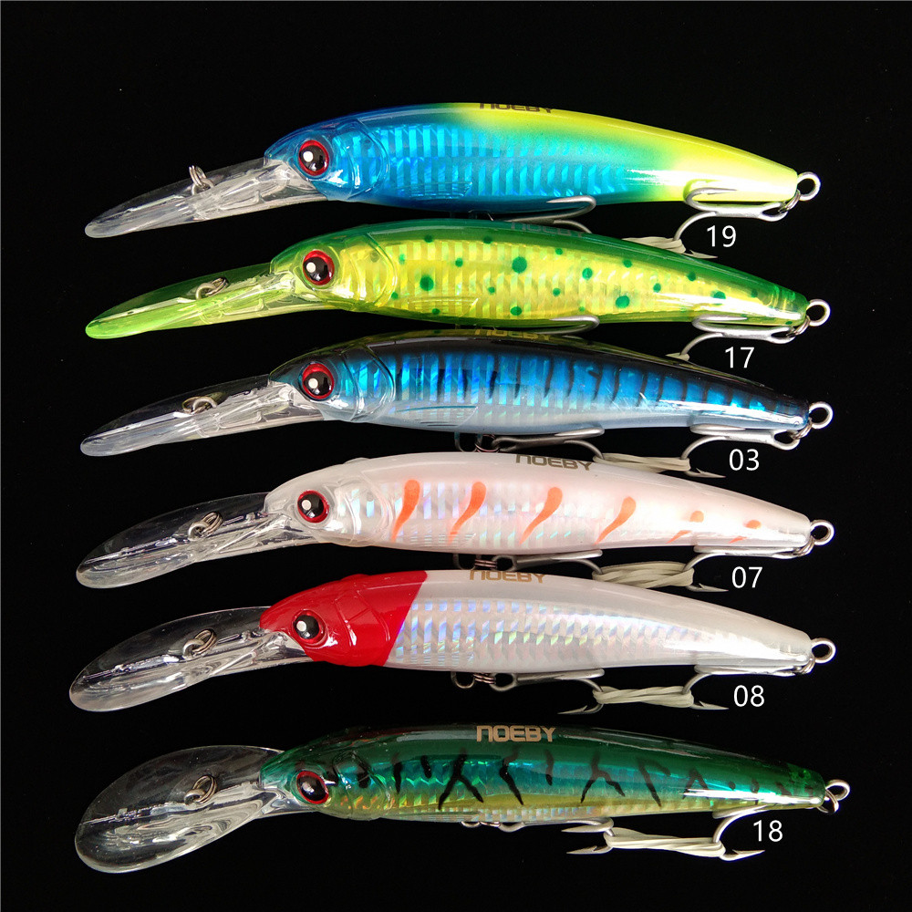 Noeby 2 pçs 16cm 74.7g 12cm 30 - Fishing Lure Popper avaliação e preço