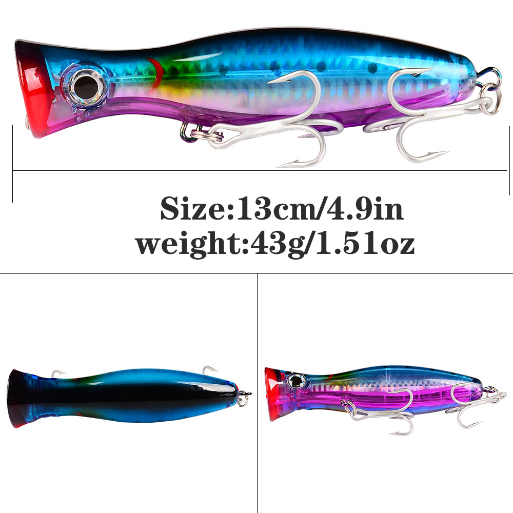 Isca Artificial Rígida PROBERO - Fishing Lure Popper avaliação e preço