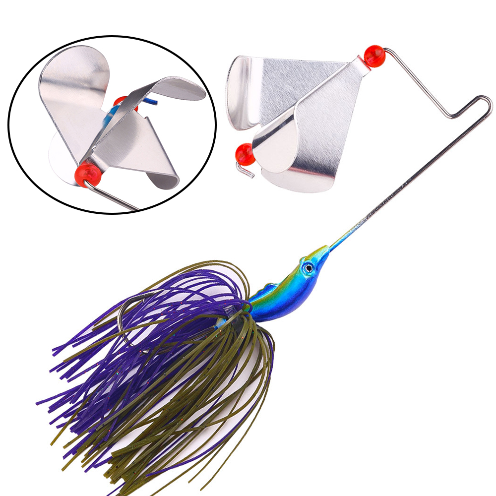 Isca de Pesca Buzzbait de 22g  - Fishing Lure Blade Bait avaliação e preço