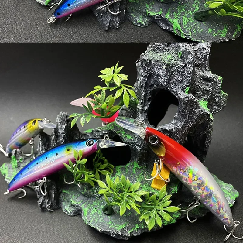 Iscas de pesca flutuantes de p - Fishing Lure Swimbait avaliação e preço