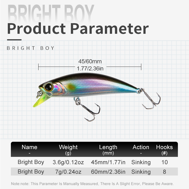 Reino afundando minnow isca de - Fishing Lure Crankbait avaliação e preço