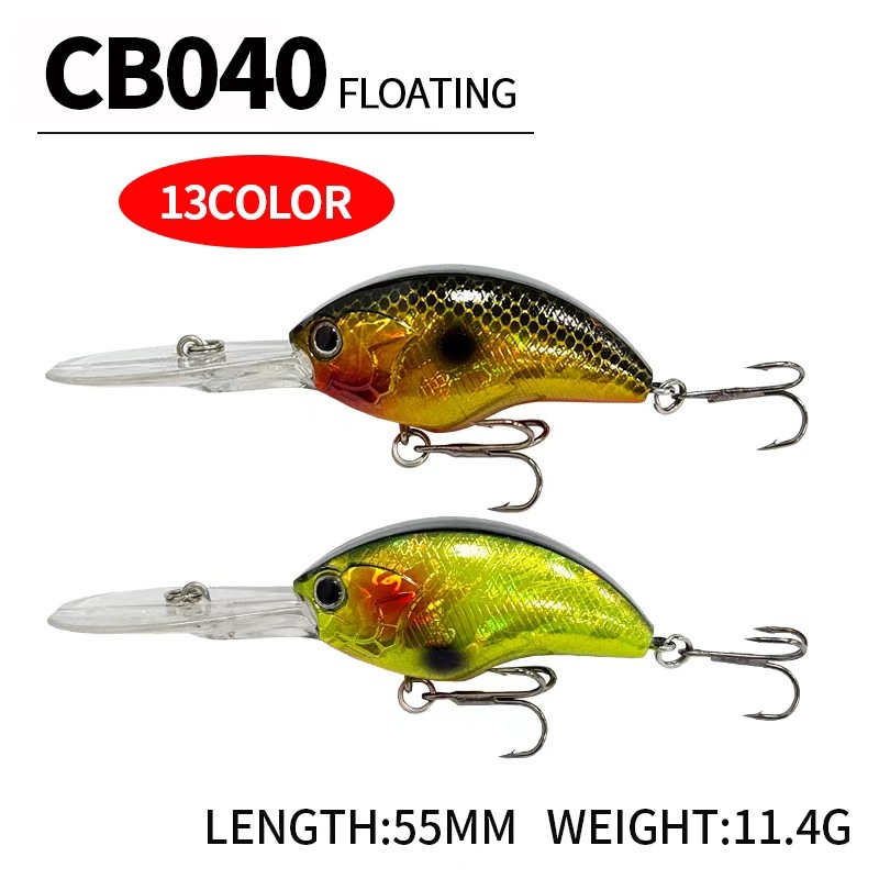 Iscas de Pesca Crankbait Flutu - Fishing Lure Jerkbait avaliação e preço