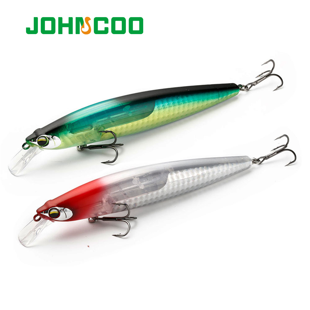 JOHNCOO-Hard Floating Minnow F - Fishing Lure Blade Bait avaliação e preço