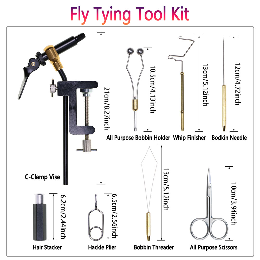 Kit de Ferramentas para Atado  - Fishing Lure Making Kit avaliação e preço