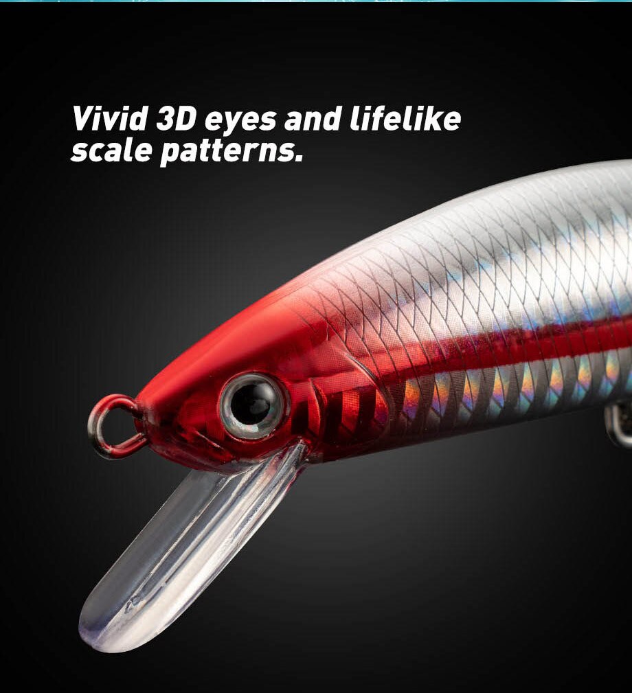 Sinking Minnow Fishing Lure, S - Fishing Lure Crankbait avaliação e preço