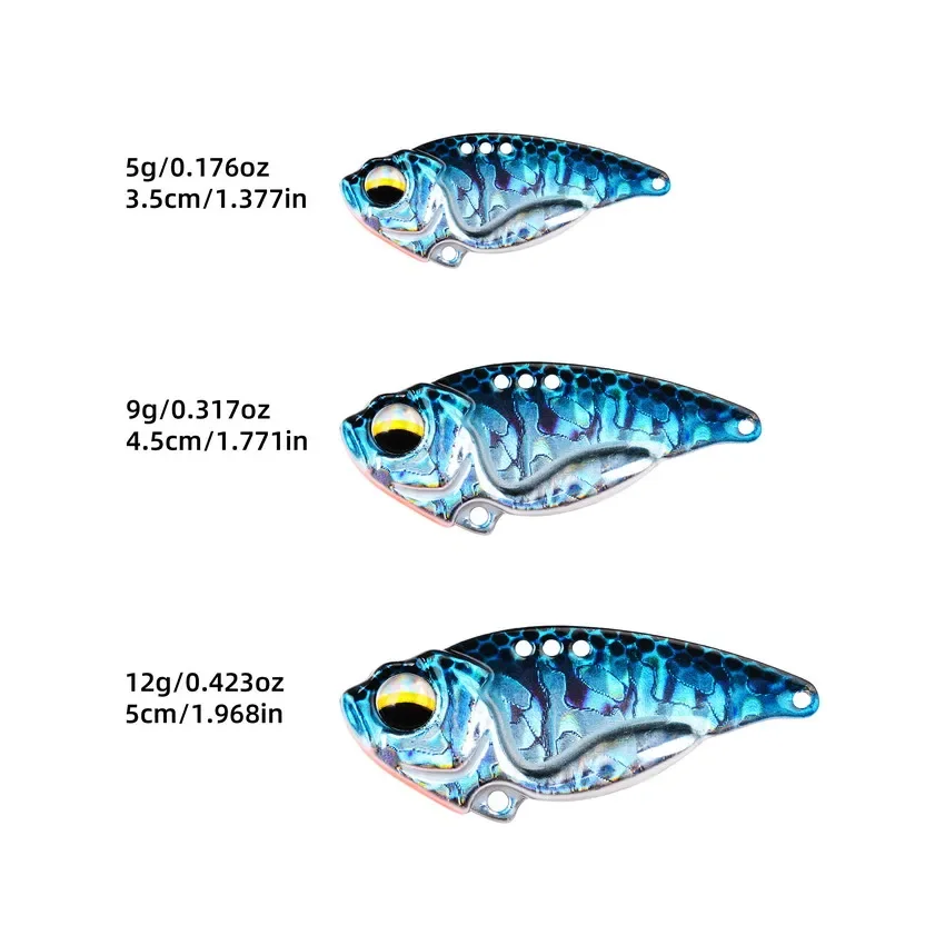 Vib colher isca de pesca 5g 9g - Fishing Lure Crankbait avaliação e preço