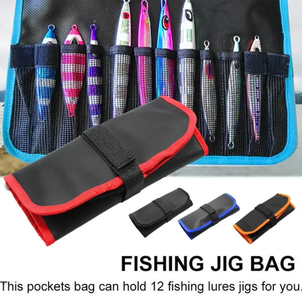 Saco de isca de pesca 12 slots - Fishing Lure Jig avaliação e preço