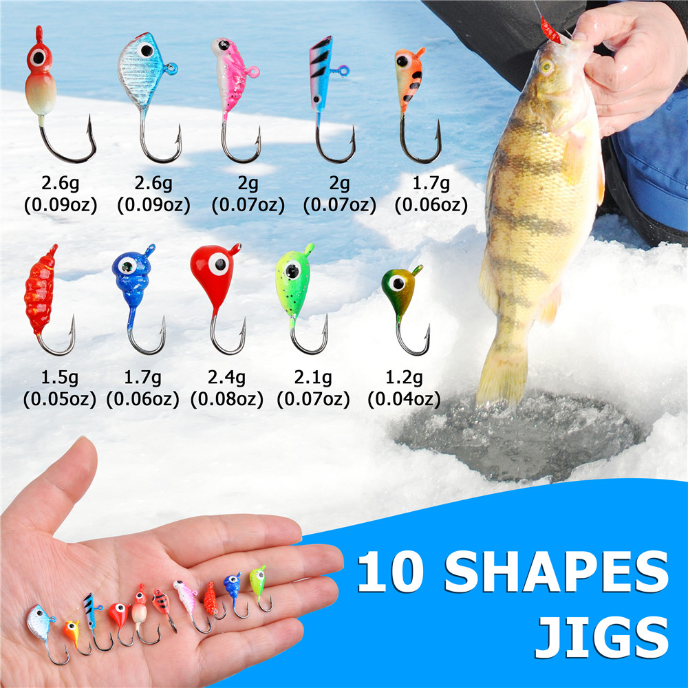 Mini telescópico Ice Fishing R - Fishing Lure Jig avaliação e preço